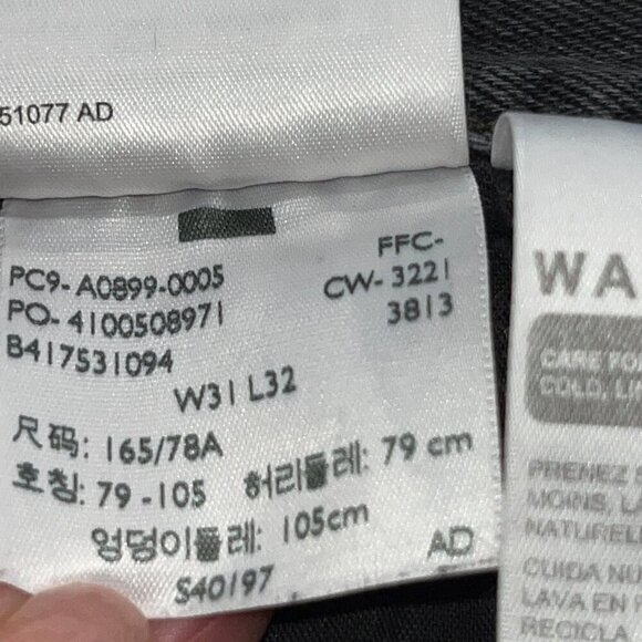 LEVI'S BIG E Rerelease 70's HIGH FLARE High Rise BIG Bell Bottom Jeans - 31"x32" - Picture 11 of 12